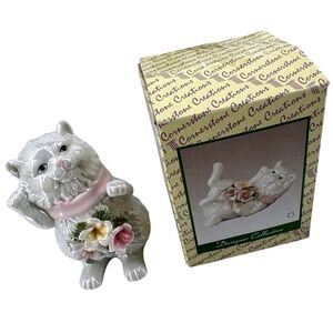 Cornerstone Creations Designer Collection Cat Kitten Kitty Figurine with Box